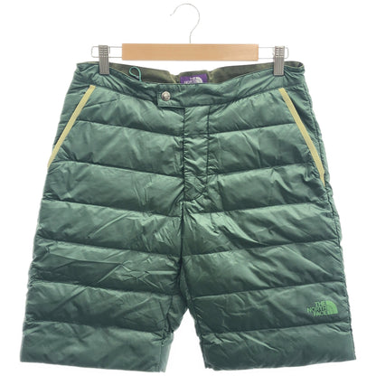 THE NORTH FACE PURPLE LABEL ザ ノースフェイス パープルレーベル グリーン ダウン ショートパンツ ボトムス