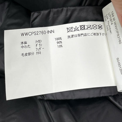 WOOLRICH ウールリッチ WWCPS2760 ブラック ファー付き モッズコート コート