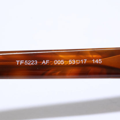 TOM FORD トムフォード TF5223 AF 005 度入りレンズ アジアンフィット スクエアシェイプ アイウェア 眼鏡