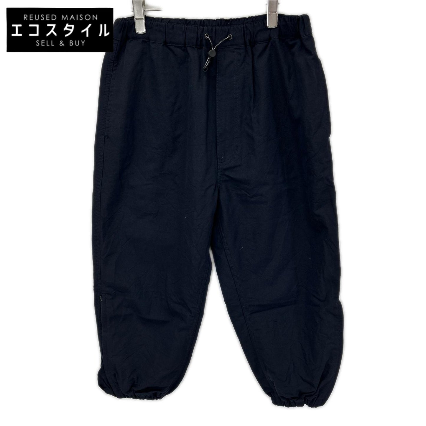 COMMEdesGARCONS HOMME コムデギャルソンオム 22年製 HK-P003 ネイビー ウールモヘアツイルイージーパンツ ボトムス