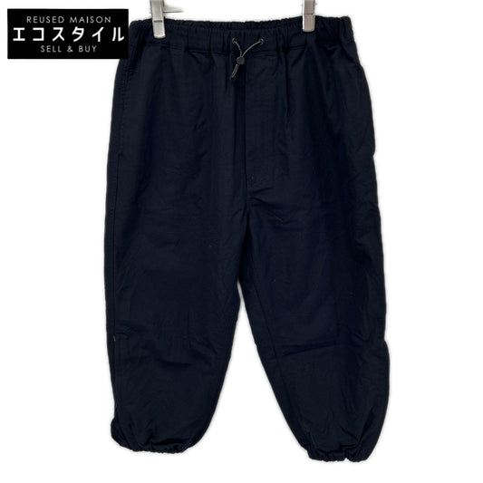 COMMEdesGARCONS HOMME コムデギャルソンオム 22年製 HK-P003 ネイビー ウールモヘアツイルイージーパンツ ボトムス