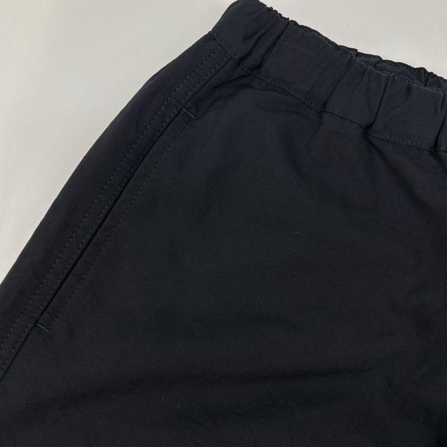 COMMEdesGARCONS HOMME コムデギャルソンオム 22年製 HK-P003 ネイビー ウールモヘアツイルイージーパンツ ボトムス