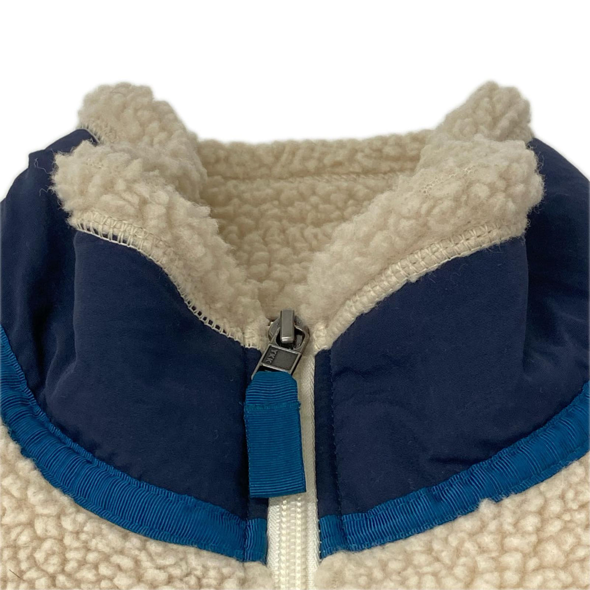 Patagonia パタゴニア 23048FA19 アイボリー×ブルー クラシックレトロX フリースベスト ベスト