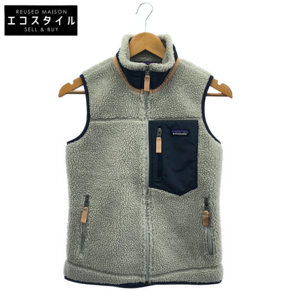Patagonia パタゴニア 23083FA17 グレー×ネイビー×ピンククラシックレトロX フリースベスト トップス