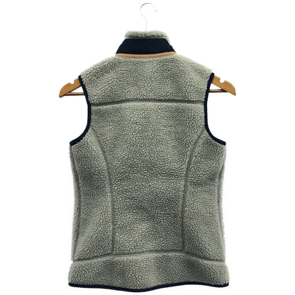 Patagonia パタゴニア 23083FA17 グレー×ネイビー×ピンククラシックレトロX フリースベスト トップス