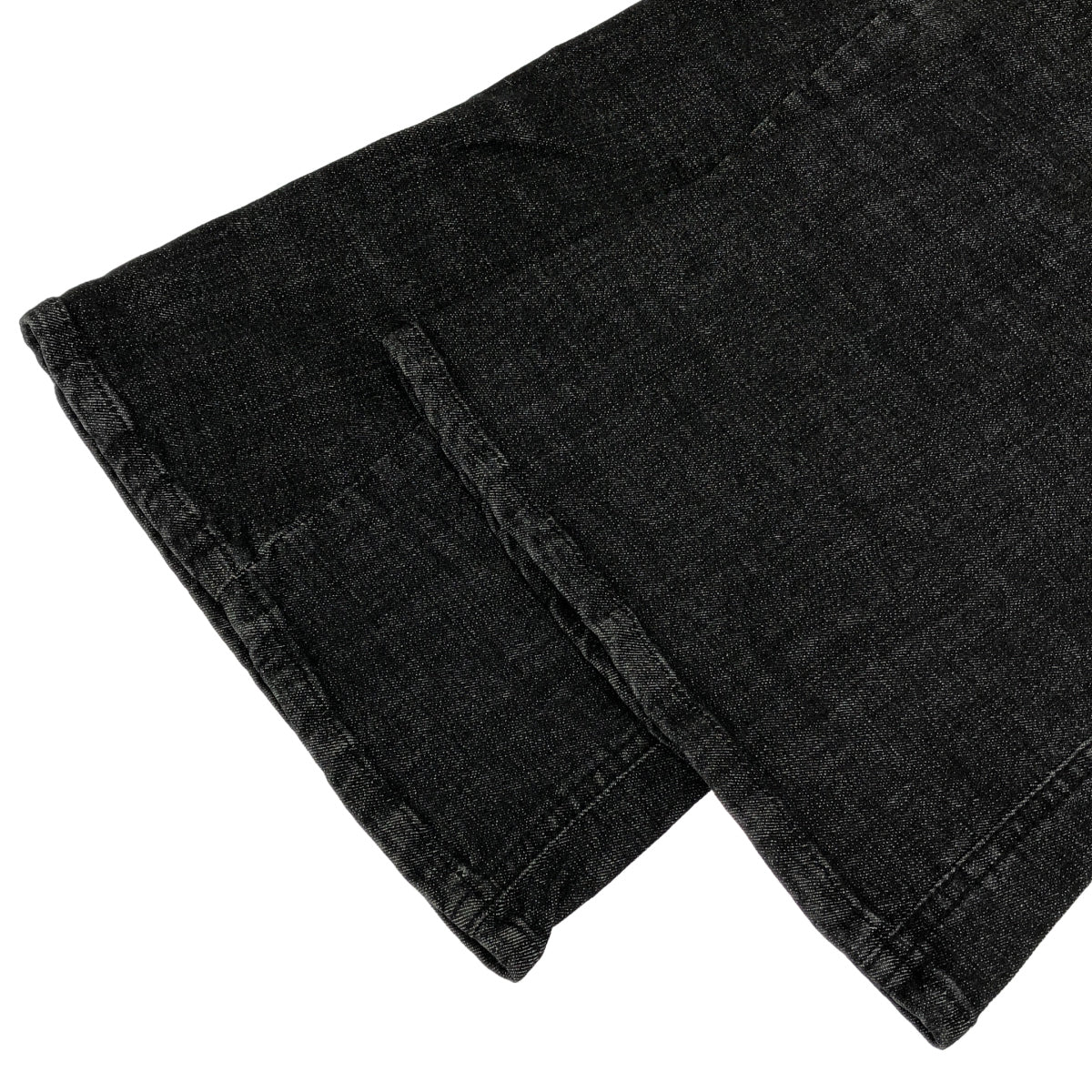 その他ブランド 【SYNERJYN.】ブラック CAT WASHING MID-RISE ジーンズ ボトムス