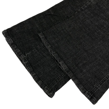 その他ブランド 【SYNERJYN.】ブラック CAT WASHING MID-RISE ジーンズ ボトムス