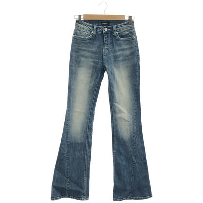 その他ブランド 【SYNERJYN.】ブルー CAT WASHING MID-RISE ジーンズ ボトムス