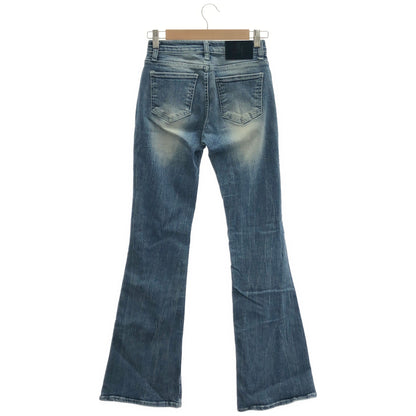 その他ブランド 【SYNERJYN.】ブルー CAT WASHING MID-RISE ジーンズ ボトムス
