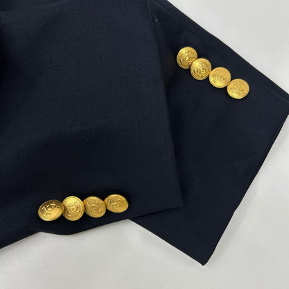 LAUREN RALPH LAUREN ローレン ラルフローレン ネイビー 金ボタン ブレザー ジャケット