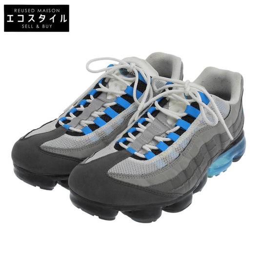 NIKE ナイキ AIR VAPORMAX 95 シューズ メンズ グレー×ブルー 28cm AJ7292-002 シューズ