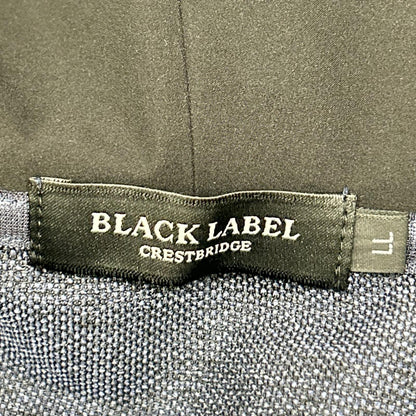 BLACK LABEL CRESTBRIDGE ブラックレーベルクレストブリッジ 26年 ネイビー カラミチェックパッチワークフーディー ジャケット