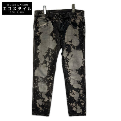 GUCCI グッチ 408637 XD548 グレー系 ブリーチ加工 デニムパンツ ボトムス