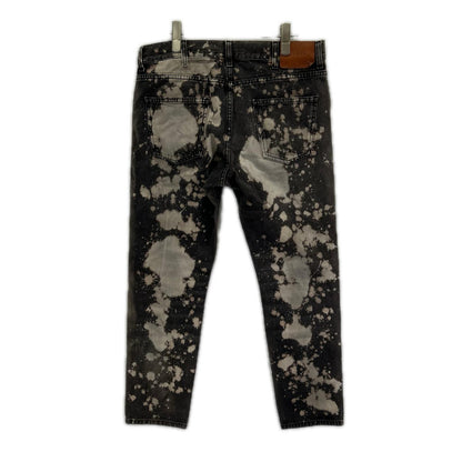 GUCCI グッチ 408637 XD548 グレー系 ブリーチ加工 デニムパンツ ボトムス