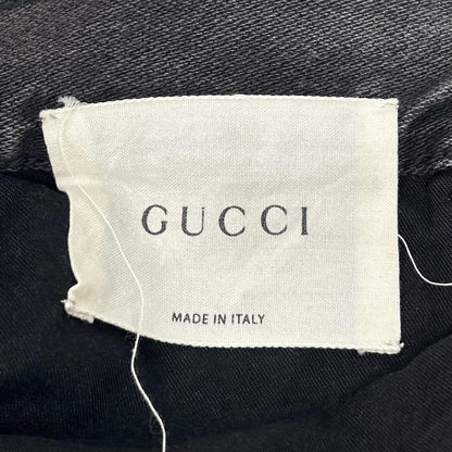 GUCCI グッチ 408637 XD548 グレー系 ブリーチ加工 デニムパンツ ボトムス