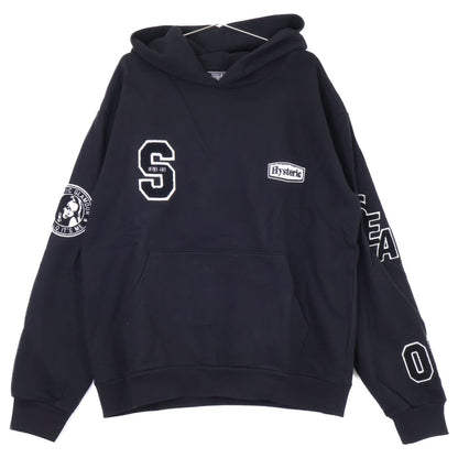 WIND AND SEA ウィンダンシ― ｘHYSTERIC GLAMOUR【新品】WDS-C-HYS-23-AP-Q1-15 VARSITY HOODIE バーシティ プルオーバー パーカー トップス