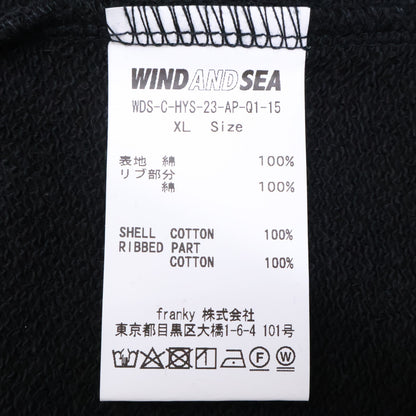 WIND AND SEA ウィンダンシ― ｘHYSTERIC GLAMOUR【新品】WDS-C-HYS-23-AP-Q1-15 VARSITY HOODIE バーシティ プルオーバー パーカー トップス