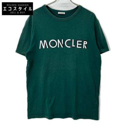 MONCLER モンクレール 20年製 グリーン ロゴプリント MAGLIA Tシャツ トップス