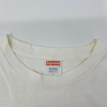 Supreme シュプリーム ホワイト ラリー・クラークプリント 半袖 Tシャツ トップス