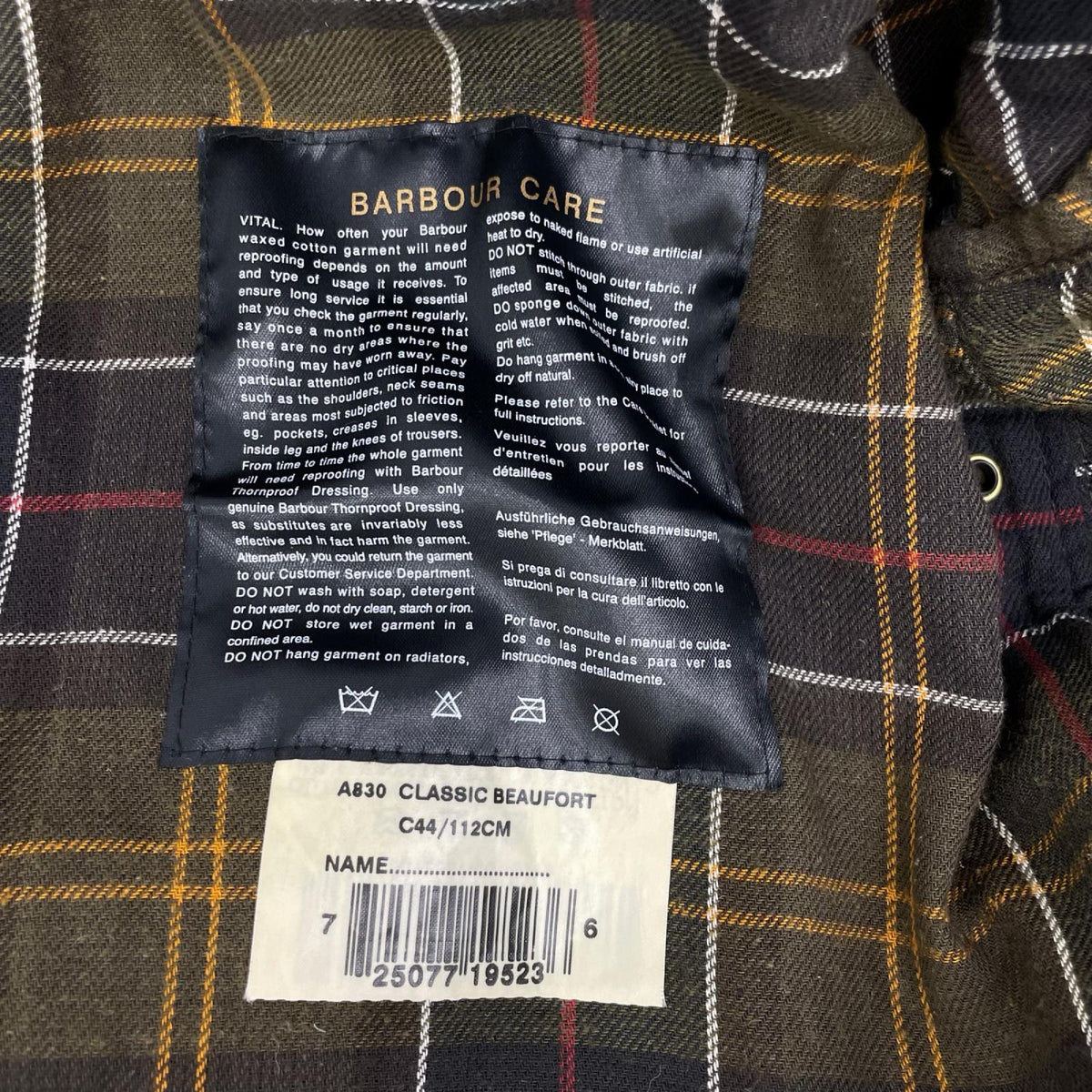 Barbour バブアー カーキ Classicbeaufort オイルジャケット ジャケット