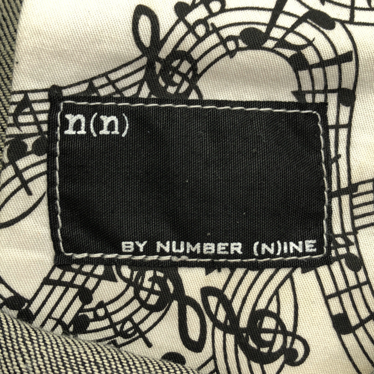 NUMBER (N)INE ナンバーナイン 【エヌエヌ バイ ナンバーナイン】インディゴ スキニーデニム ボトムス