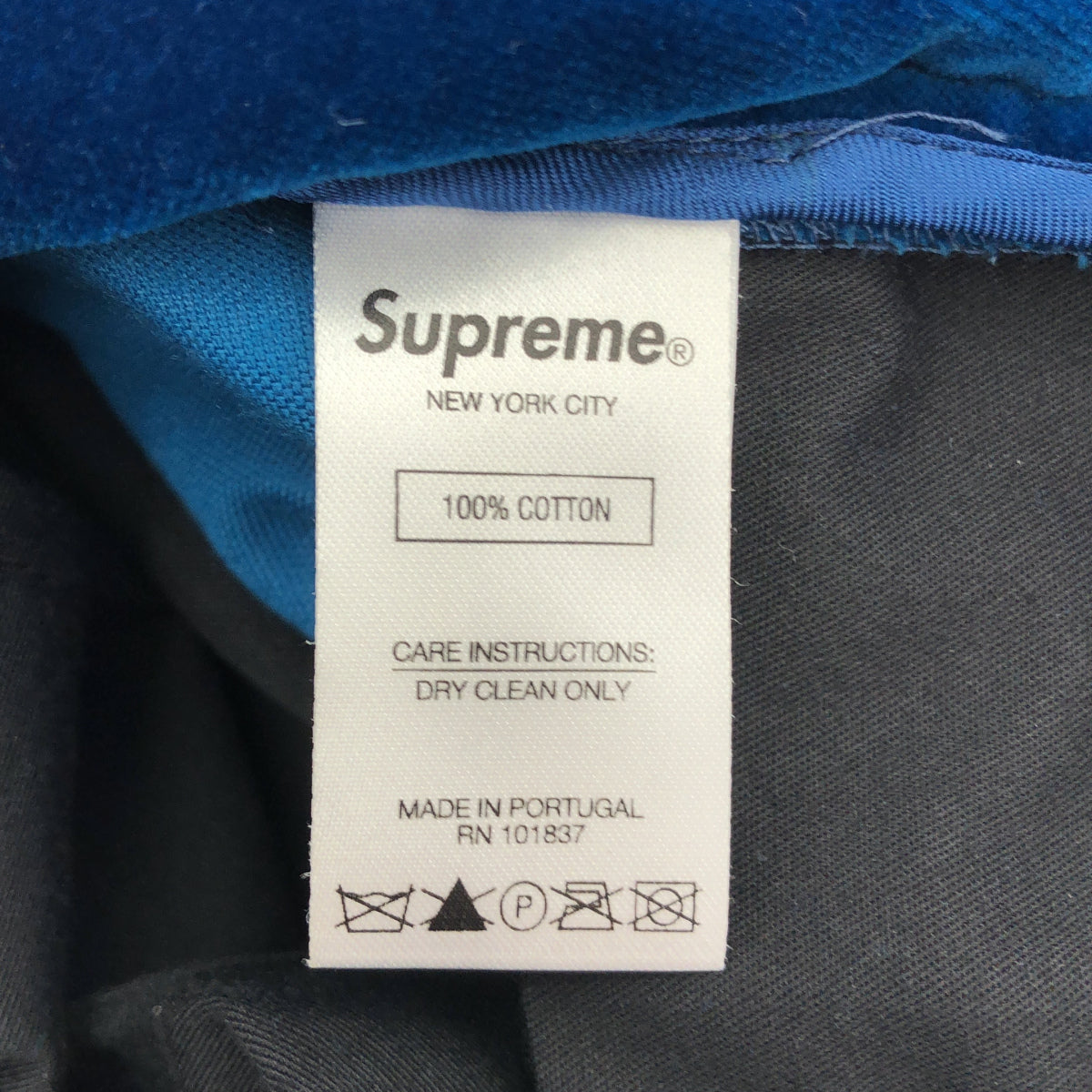 Supreme シュプリーム 20AW ブルー トラウザーロングパンツ ボトムス