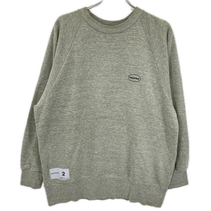 DESCENDANT ディセンダント グリーン PECREW NECK スウェット トップス