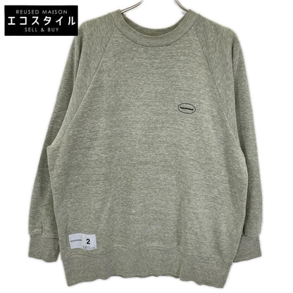 DESCENDANT ディセンダント グリーン PECREW NECK スウェット トップス
