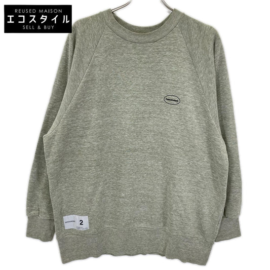 DESCENDANT ディセンダント グリーン PECREW NECK スウェット トップス