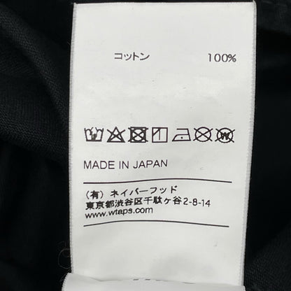 (W)TAPS ダブルタップス ブラック コットン ミリタリージャケット ジャケット