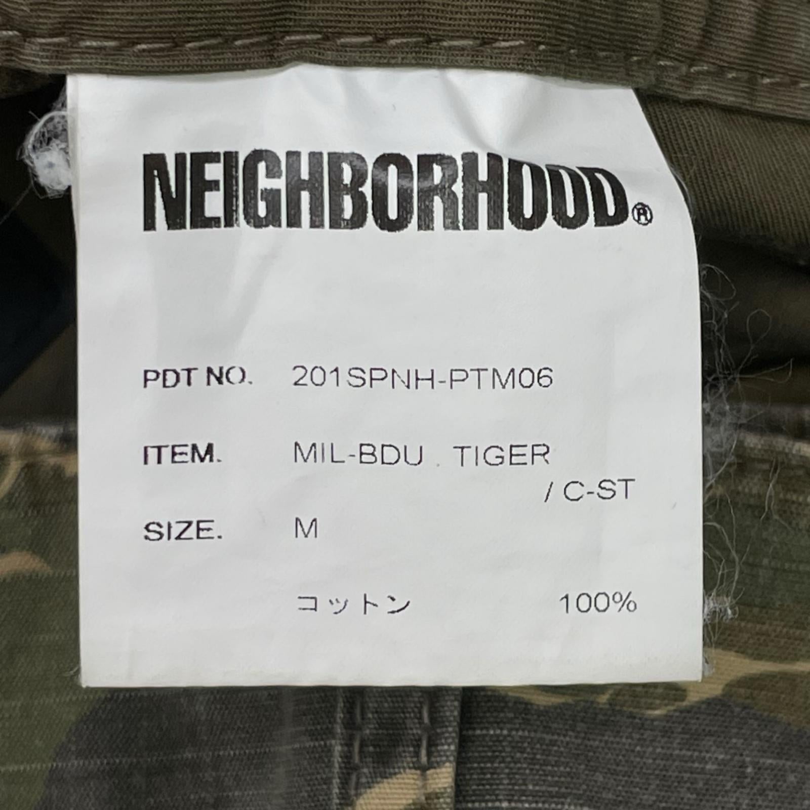 NEIGHBORHOOD ネイバーフッド 201SPNH-PTM06 カモフラ コットンショーツ ボトムス