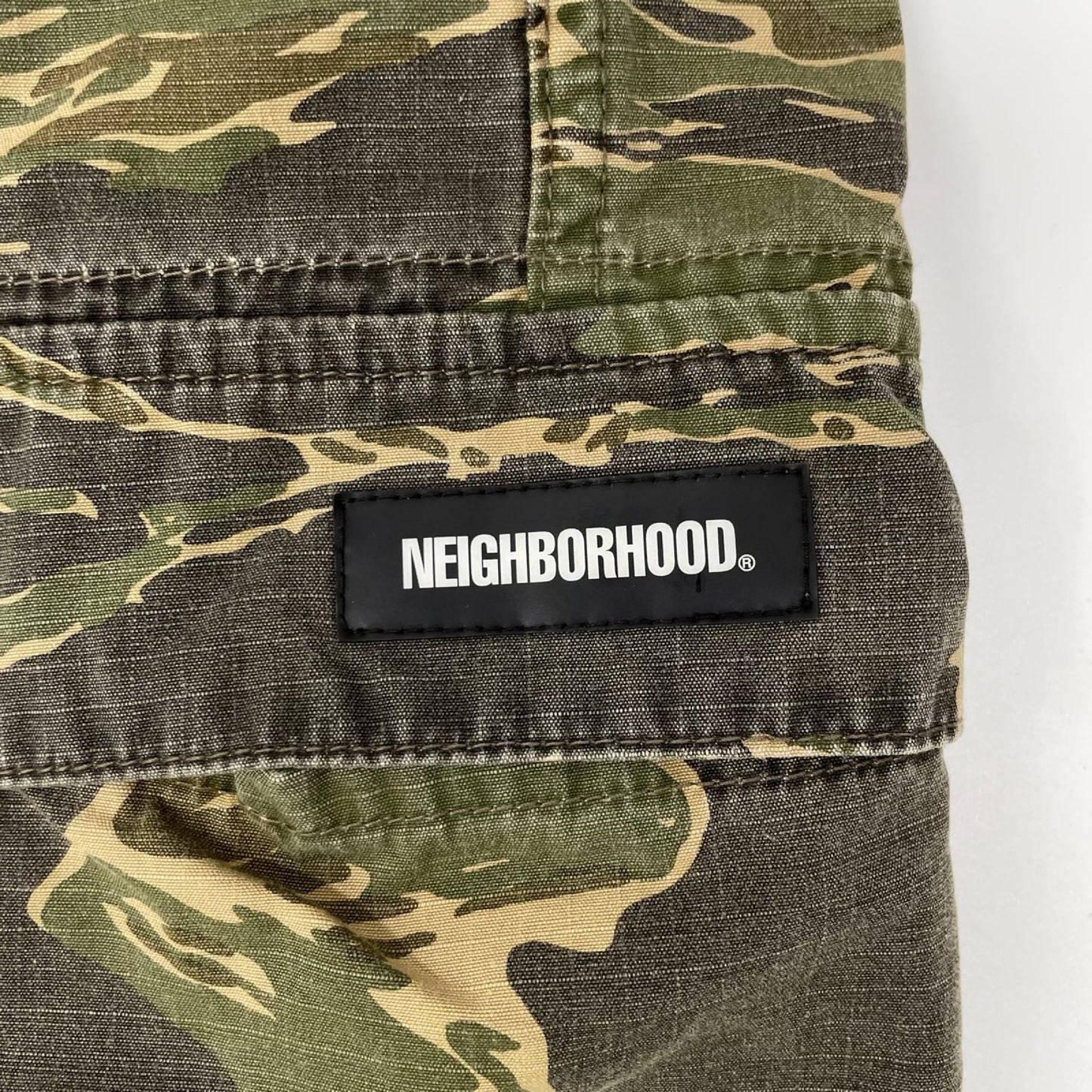 NEIGHBORHOOD ネイバーフッド 201SPNH-PTM06 カモフラ コットンショーツ ボトムス