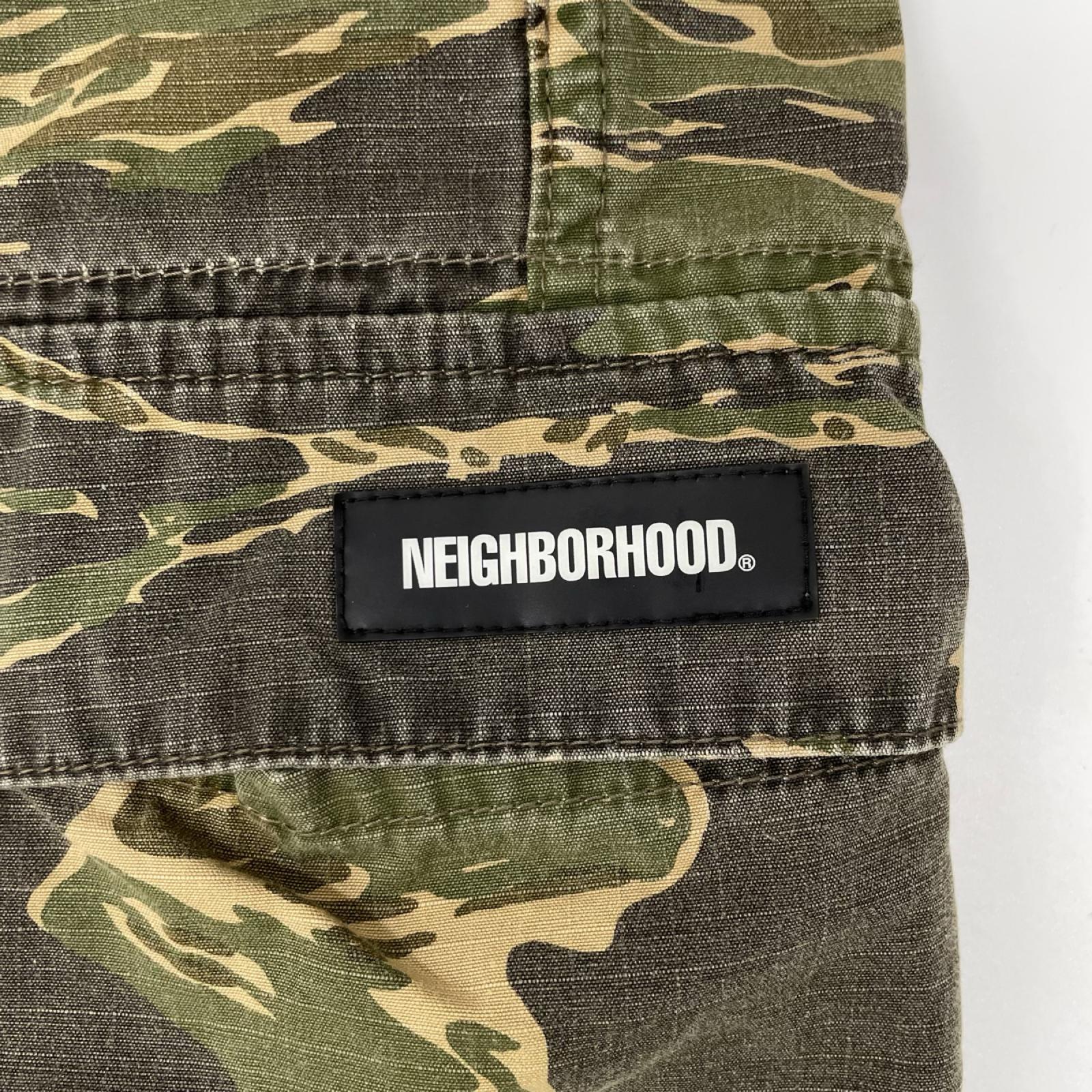 NEIGHBORHOOD ネイバーフッド 201SPNH-PTM06 カモフラ コットンショーツ ボトムス