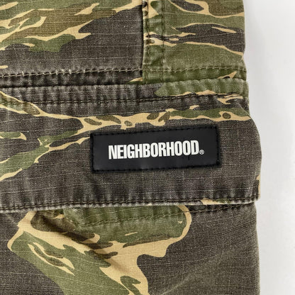 NEIGHBORHOOD ネイバーフッド 201SPNH-PTM06 カモフラ コットンショーツ ボトムス