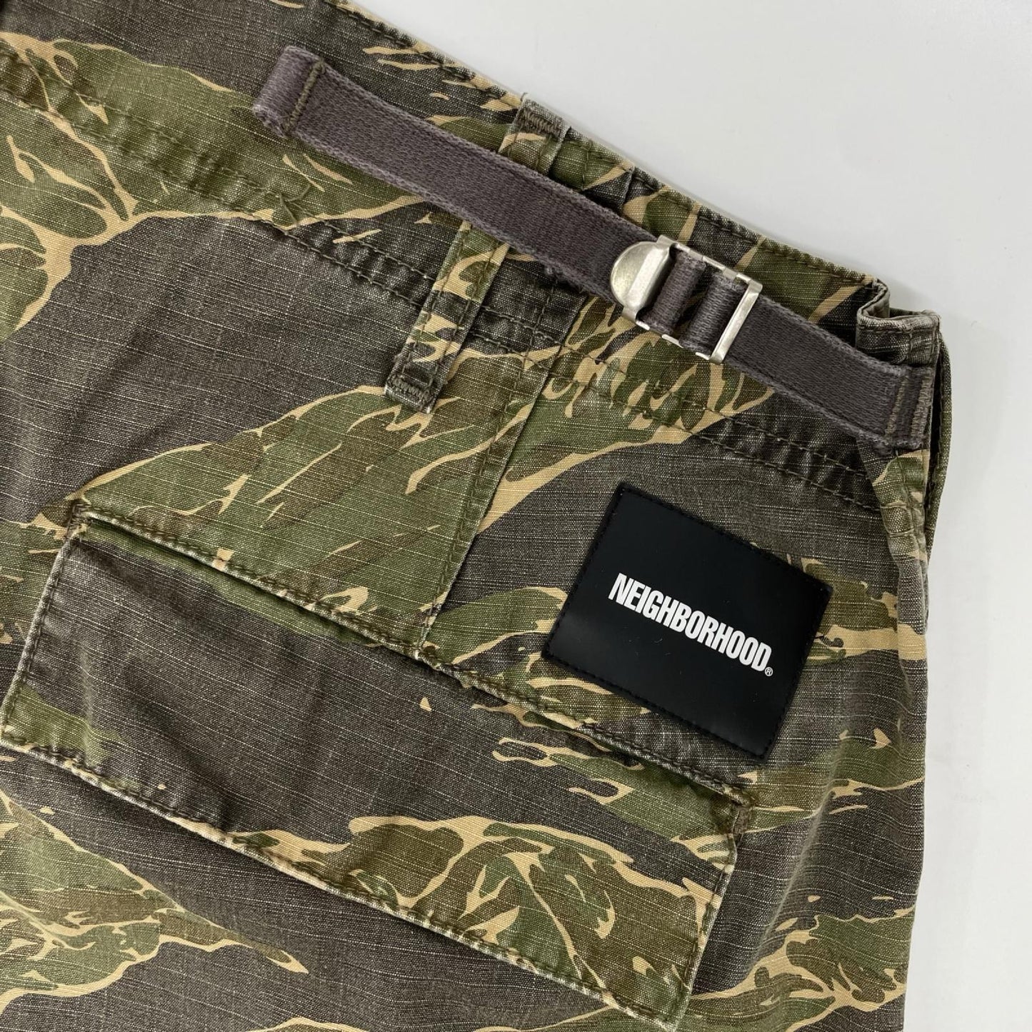 NEIGHBORHOOD ネイバーフッド 201SPNH-PTM06 カモフラ コットンショーツ ボトムス