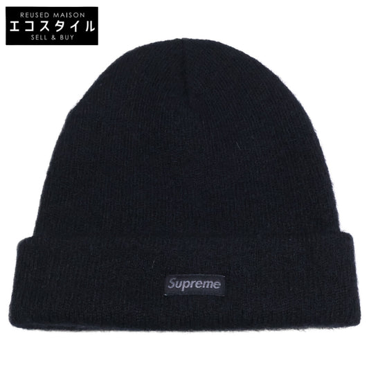 Supreme シュプリーム ロゴ モヘア ビーニー 帽子