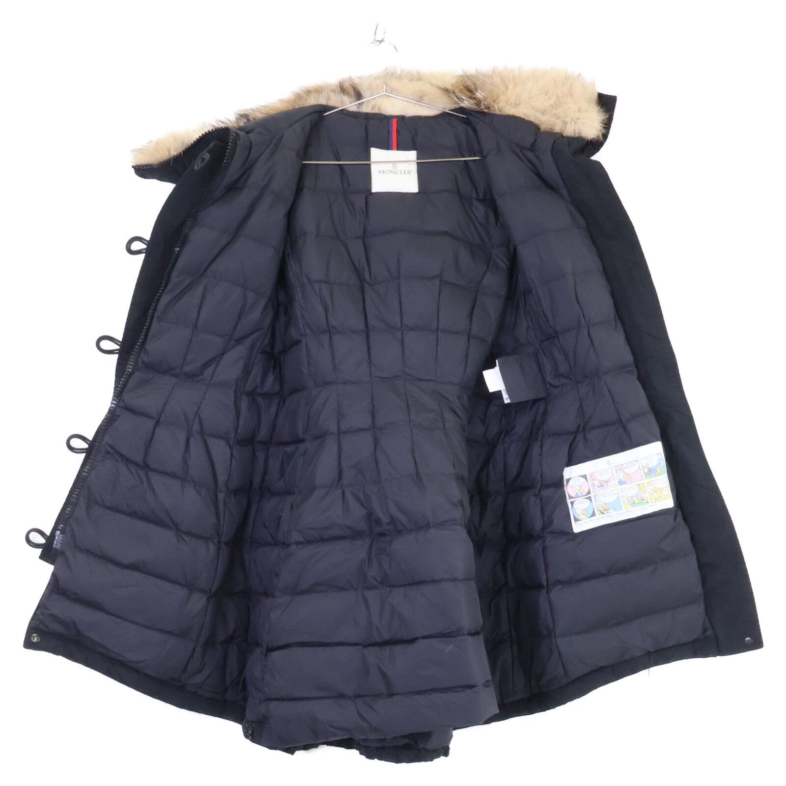 MONCLER モンクレール ARRIETTE ファー付フーディダウン コート