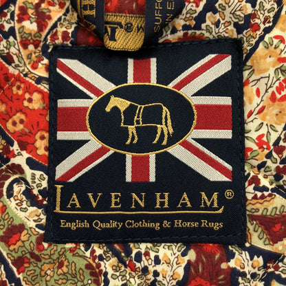 LAVENHAM ラベンハム ネイビー リバティ キルティング ロングコート トップス