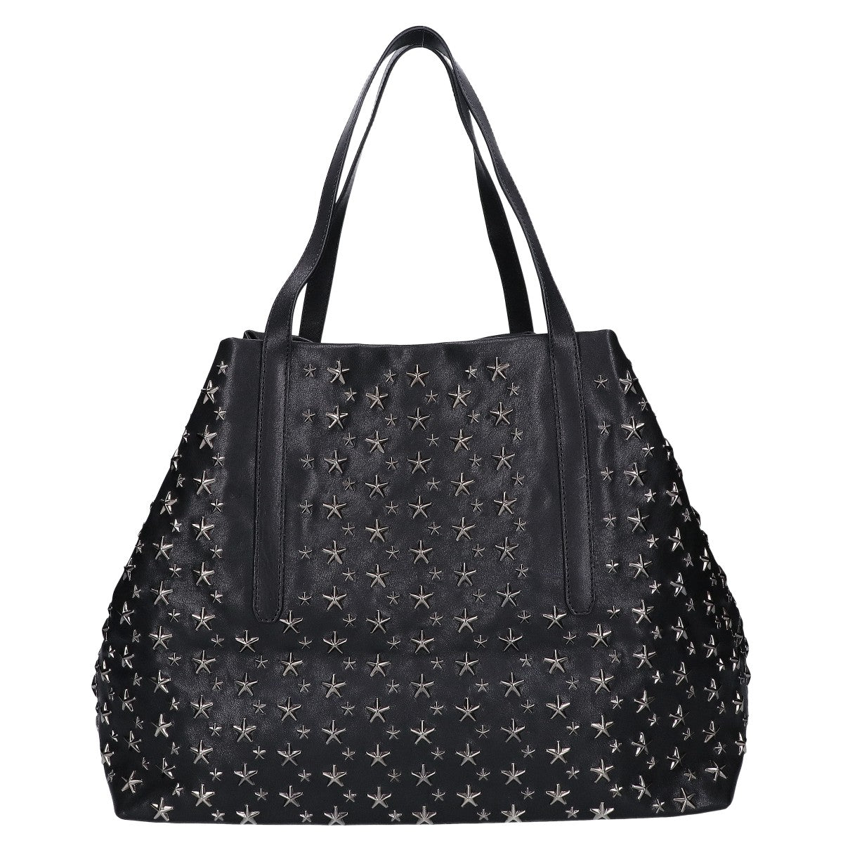 JIMMY CHOO ジミーチュウ PIMLICO レザー スタースタッズ トートバッグ