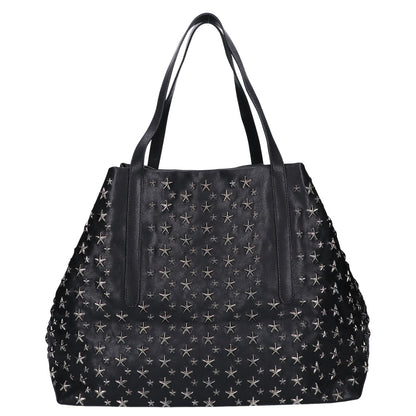 JIMMY CHOO ジミーチュウ PIMLICO レザー スタースタッズ トートバッグ