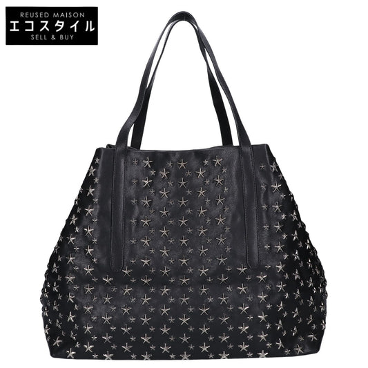 JIMMY CHOO ジミーチュウ PIMLICO レザー スタースタッズ トートバッグ