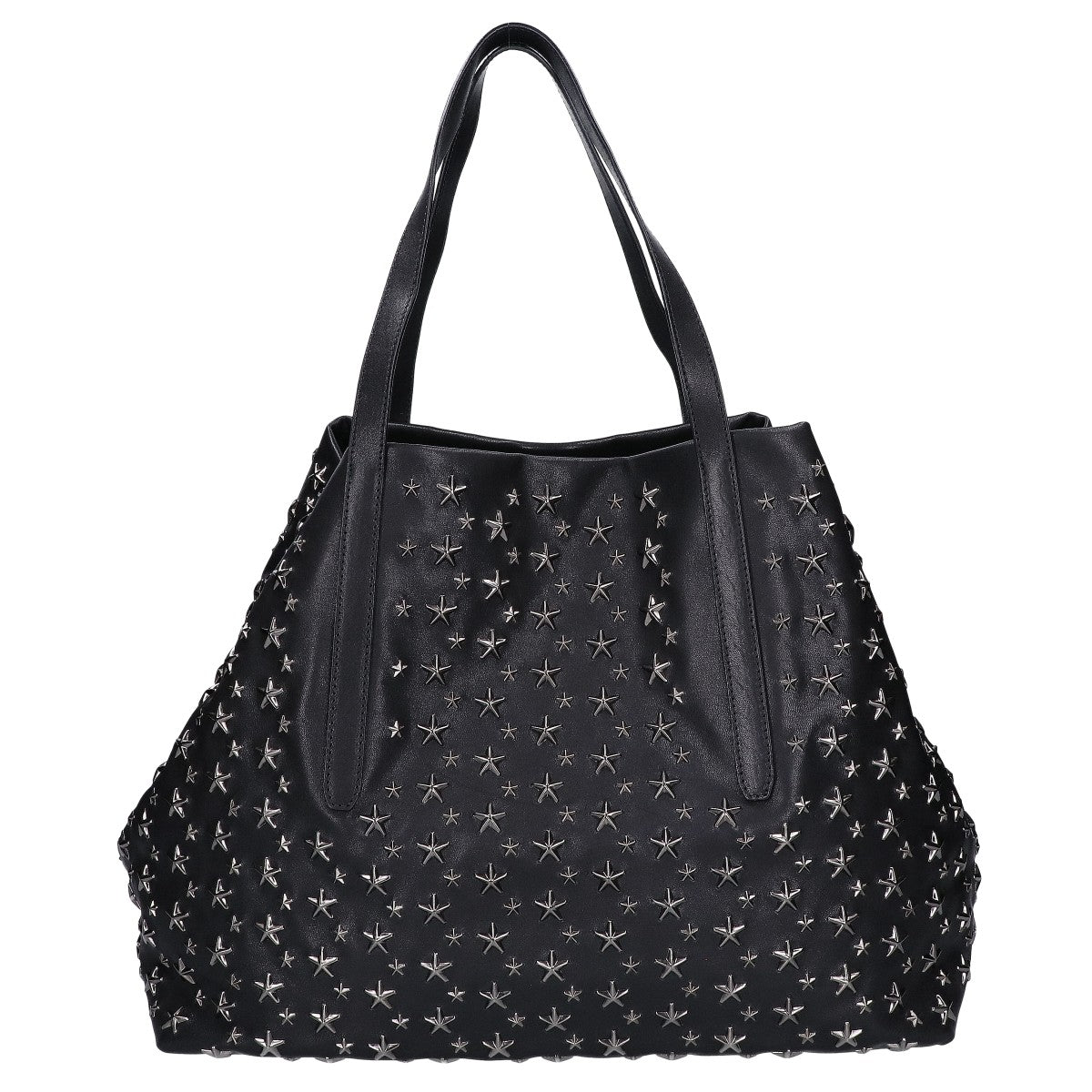 JIMMY CHOO ジミーチュウ PIMLICO レザー スタースタッズ トートバッグ