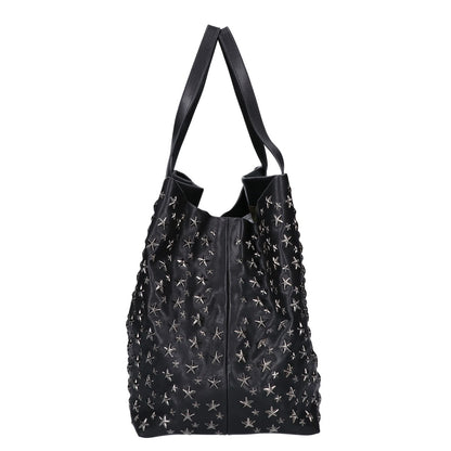 JIMMY CHOO ジミーチュウ PIMLICO レザー スタースタッズ トートバッグ