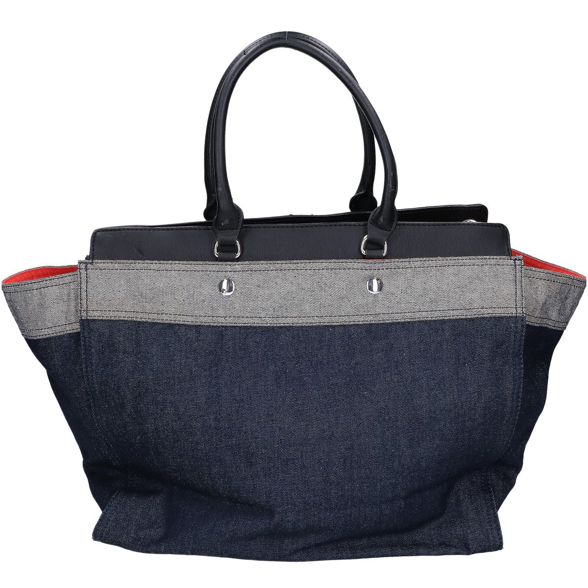 DIESEL ディーゼル ロゴパッチ デニム トートバッグ