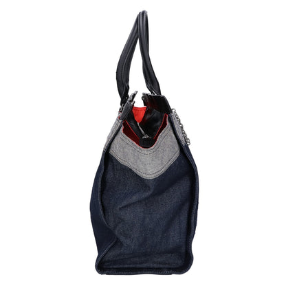 DIESEL ディーゼル ロゴパッチ デニム トートバッグ