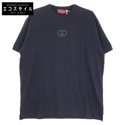 GUCCI Gucci 【Brand New/Domestic Authorized】854394 GG-Embroidered Short-Sleeve T-Shirt Tops