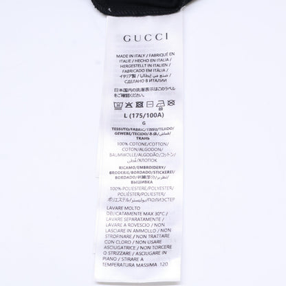 GUCCI Gucci 【Brand New/Domestic Authorized】854394 GG-Embroidered Short-Sleeve T-Shirt Tops