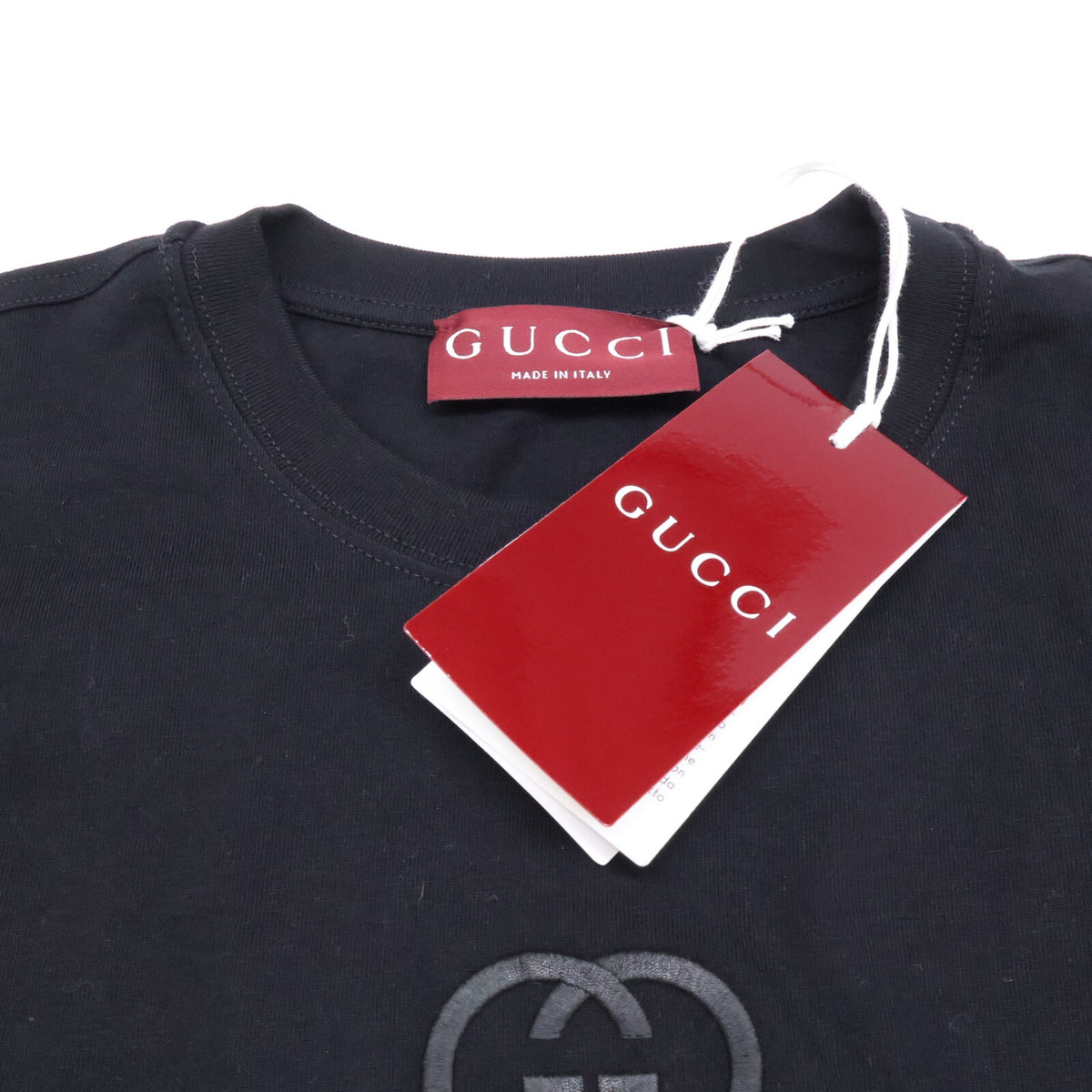 GUCCI Gucci 【Brand New/Domestic Authorized】854394 GG-Embroidered Short-Sleeve T-Shirt Tops