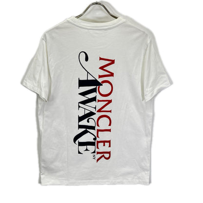 MONCLER モンクレール 【×Awake】19年製 ホワイト モンクレール MAGLIA T-SHIRT トップス