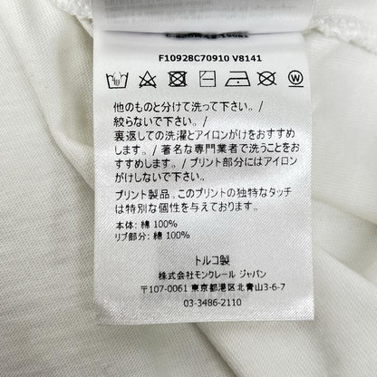 MONCLER モンクレール 【×Awake】19年製 ホワイト モンクレール MAGLIA T-SHIRT トップス